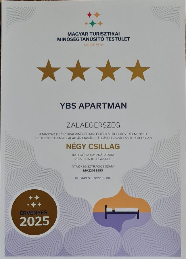 Ferienwohnung Ybs Apartman Zalaegerszeg Exterior foto